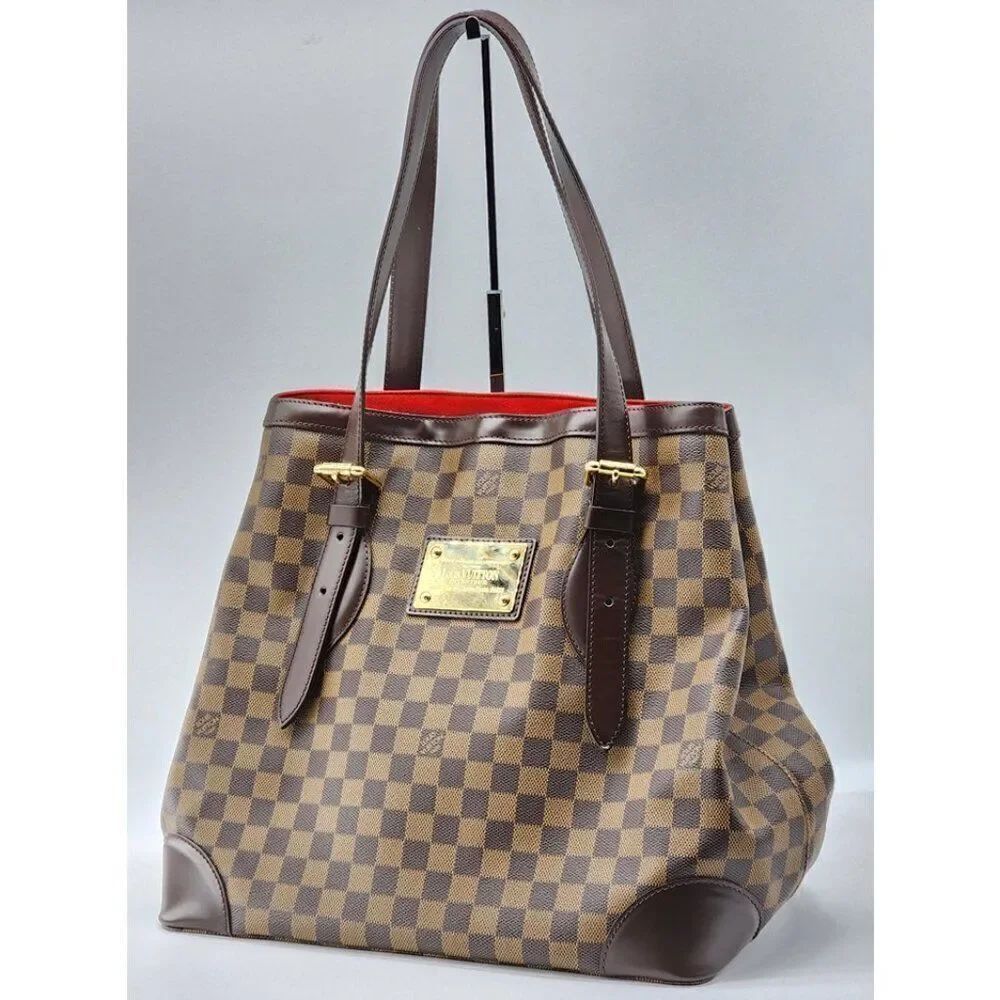 Louis Vuitton Hampstead GM Damier Ebene Shoulder Bag | Mint Condition - Picture 2 of 10